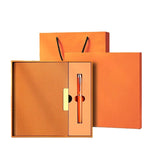 Custom PU Notebook and Pen Set with Logo | Bulk MOQ 100