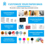 Custom Luxury Paper Shopping Bags | Embossing & Hot Stamping | Eco-Friendly Bulk