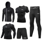 Custom Compression Fitness Sets with Logo | MOQ 50 | 15-Day Lead