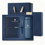 Corporate Gift Set with Logo | A5 Notebook + Bottle | 100 MOQ