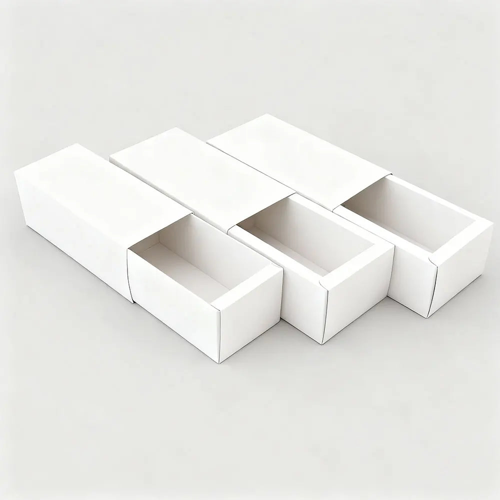 Custom Luxury Sliding Drawer Box | Debossing | 500 MOQ | 30-Day Lead