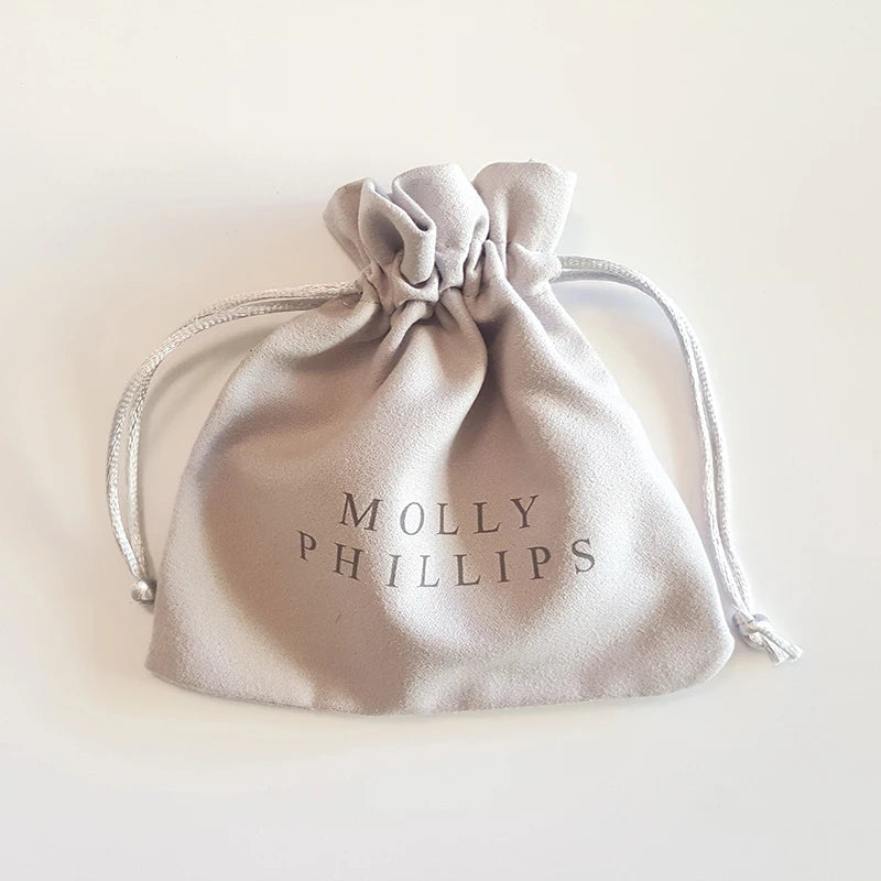 Custom Jewelry Pouches with Logo | Suede Velvet Satin | 500 MOQ for Branded Packaging