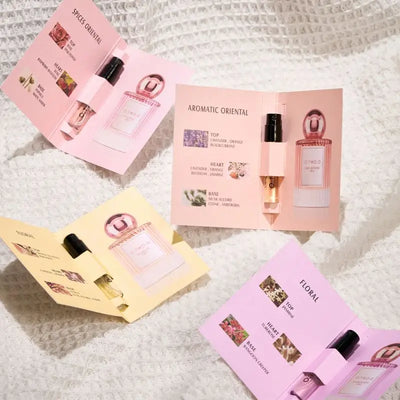 Custom Sample Perfume 1.5ml 1 MOQ | Mini Spray Floral Fresh Discovery