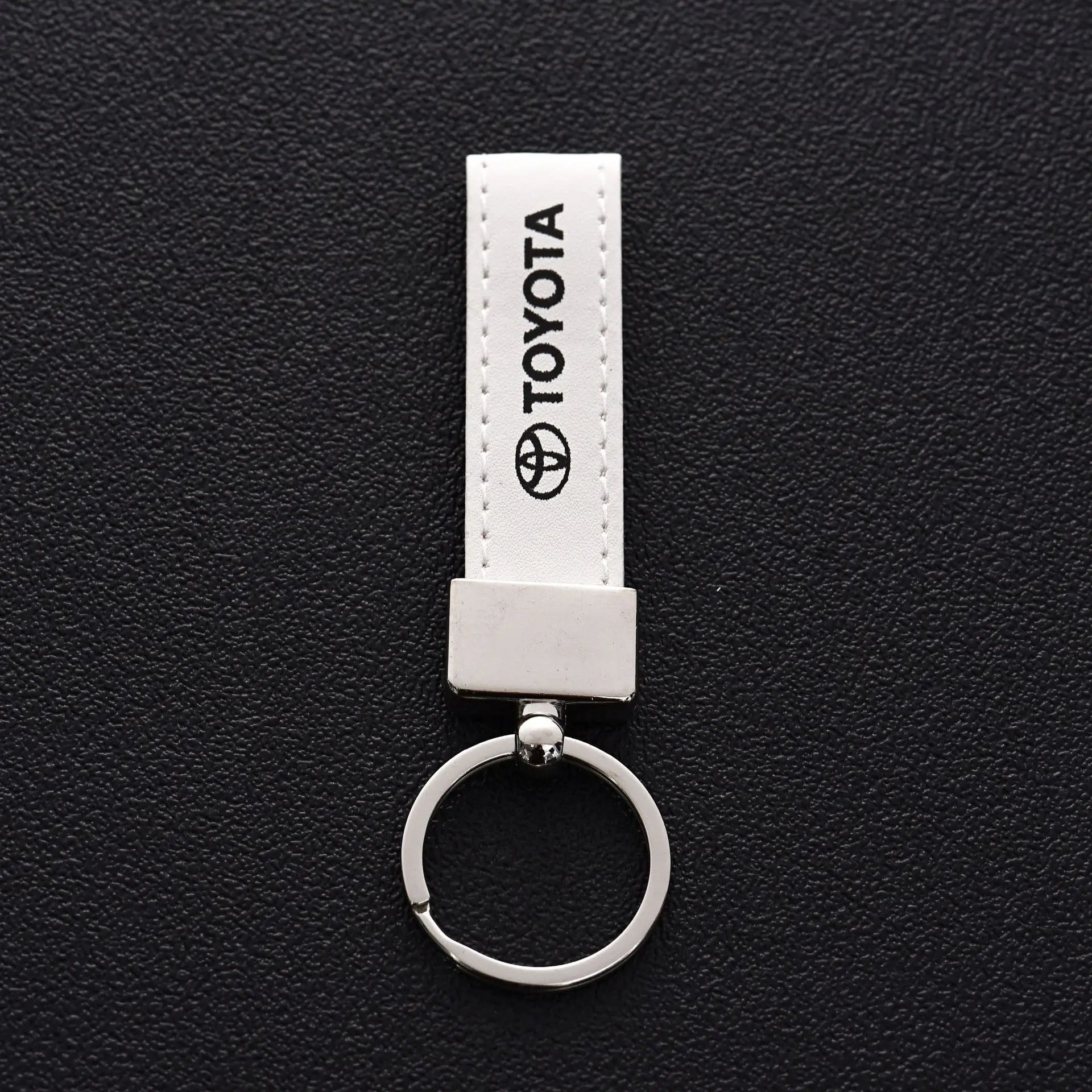 Custom Zinc Alloy Keychain with Rainbow Plating | SGS Certified, Offset/Silk Screen Print, Free Sample