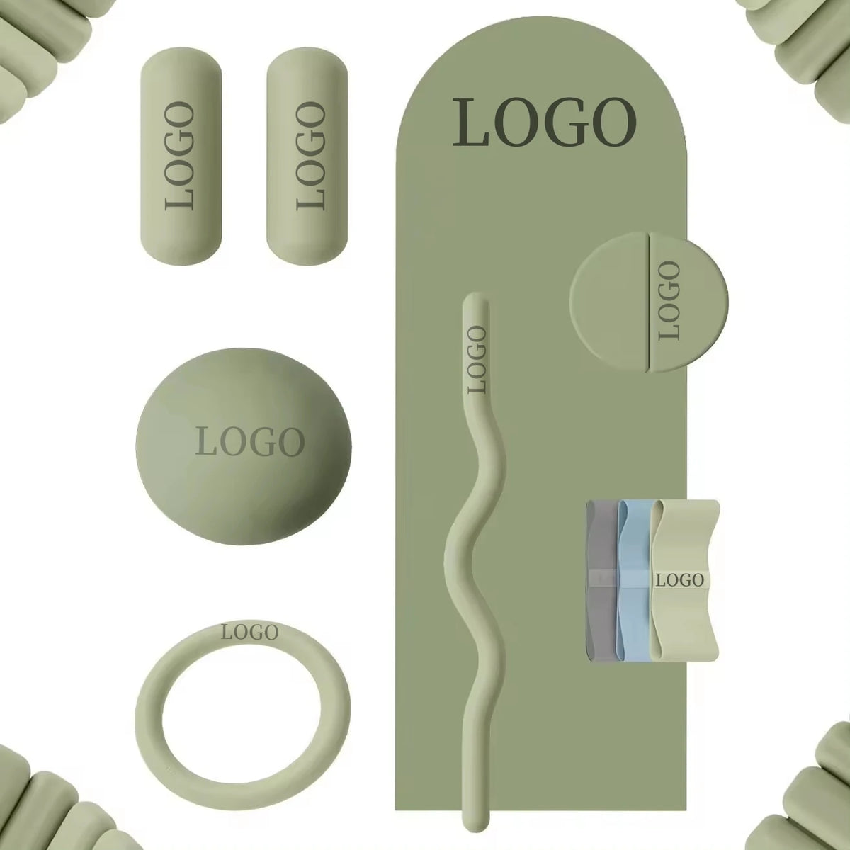 Custom PU Natural Rubber Yoga Mat with Logo | MOQ 2 Sets