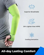 ANSI A5 Cut-Resistant Sleeves: 100 MOQ, 5mm, HPPE/Glass/Steel | Industrial Safety PPE