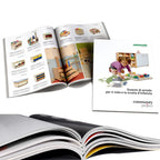 Custom Sprayed Edge Hardcover Book: Gold/Silver/Holographic, Offset Printing, MOQ 500