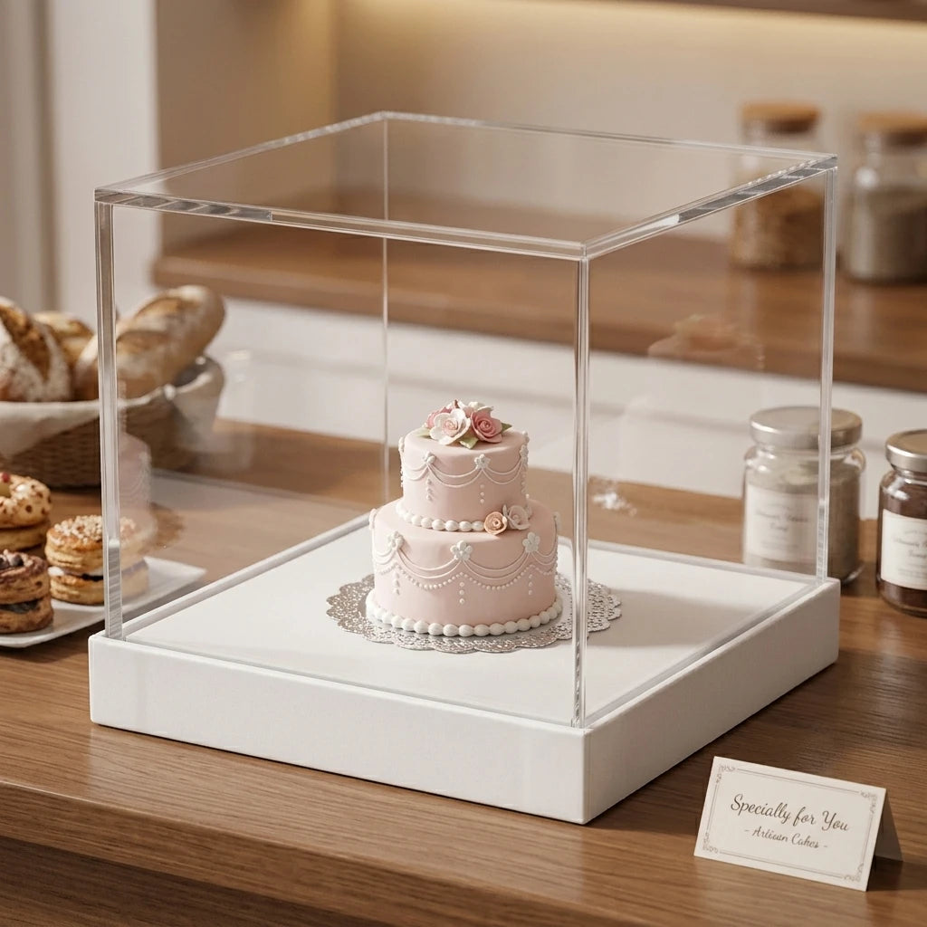Heavy-Duty Waterproof Cake Box | Magnetic Closure with Handle | Eco-Friendly Wholesale