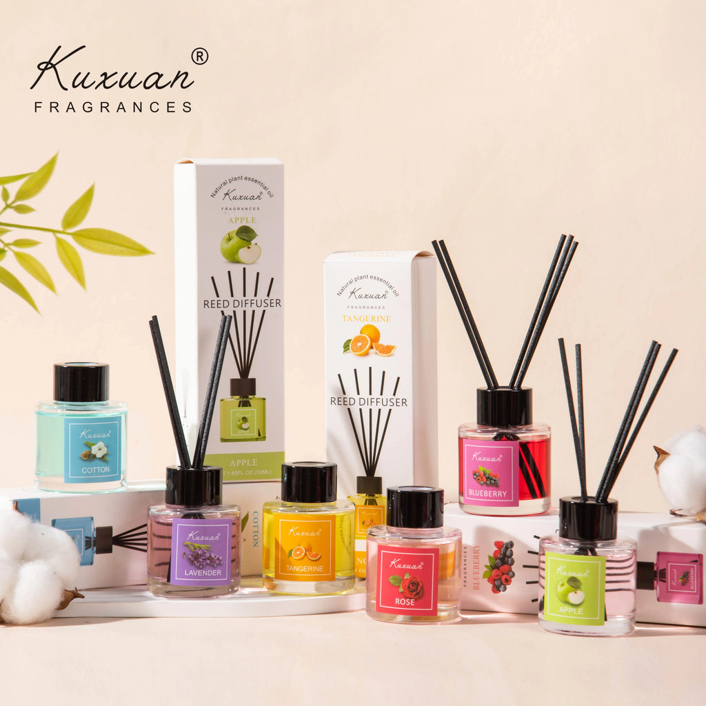 Custom Reed Diffuser Set with Logo | 500 MOQ | 50ml