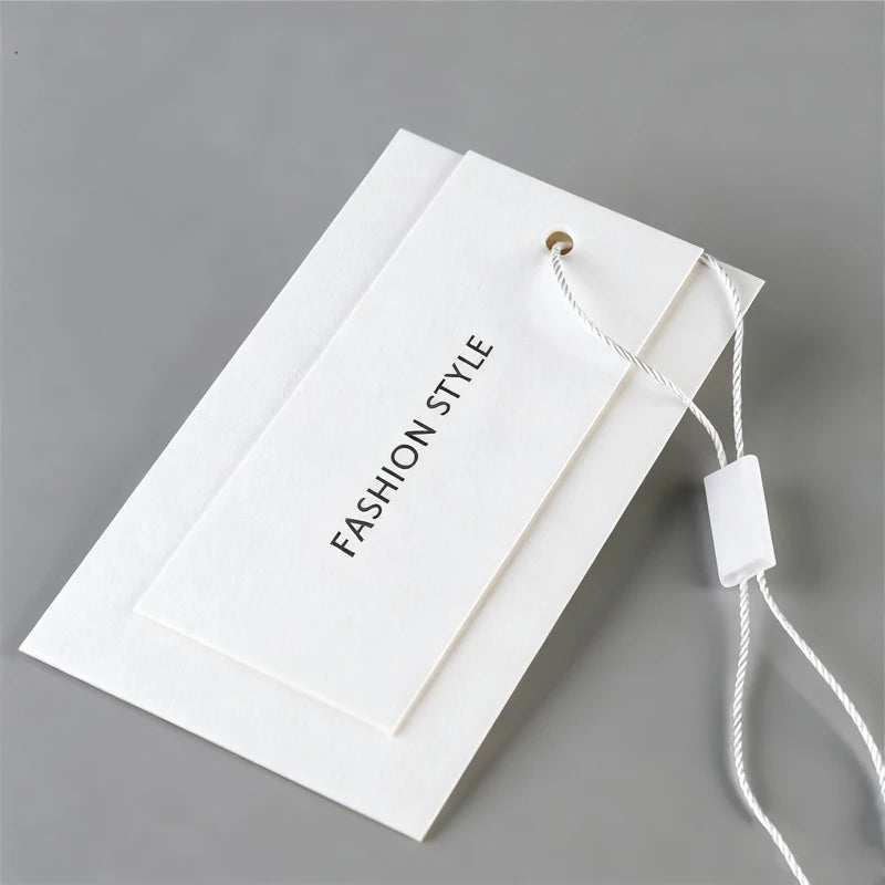 Custom Hang Tags for Clothing | MOQ 100 | ISO & OEKO-TEX