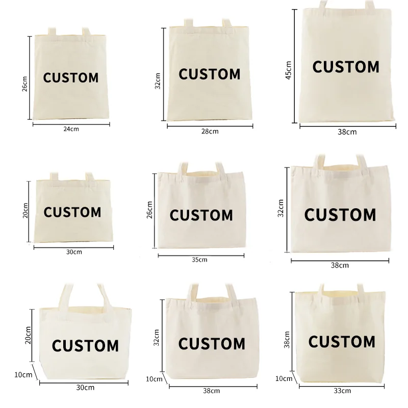 Custom Printed Tote Bags with Logo | Bulk 500 Pcs