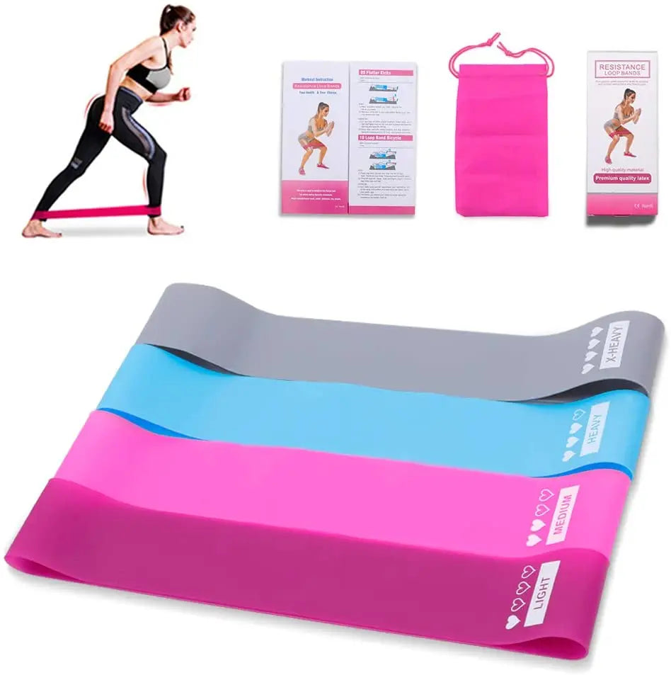 Custom Latex Resistance Bands | 10,000-Piece MOQ & 20-Day Lead Time | 5 Resistance Levels | Fitness