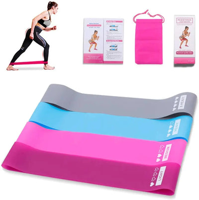 Custom Latex Resistance Bands | 10,000-Piece MOQ & 20-Day Lead Time | 5 Resistance Levels | Fitness