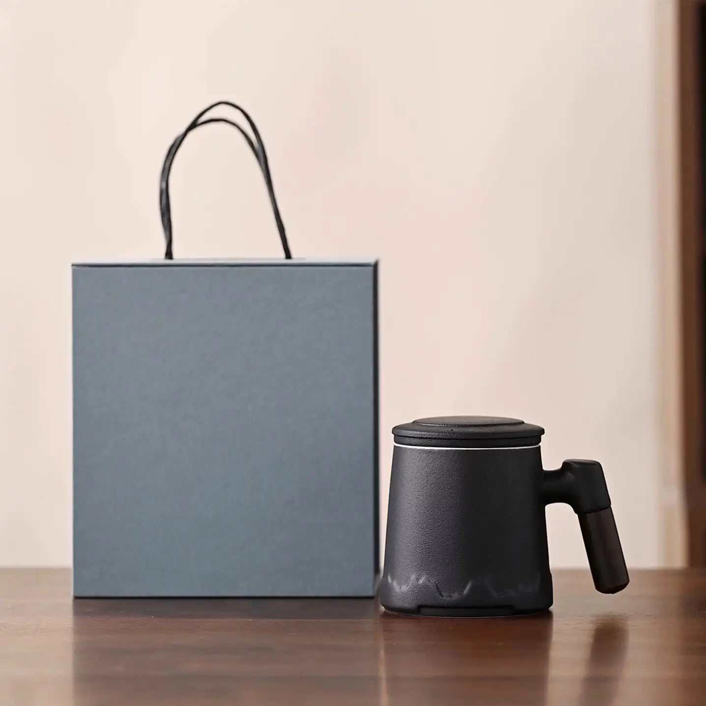 Custom Ceramic Mug Gift Set with Box | 50-Piece MOQ for Employee Recognition