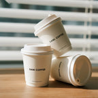 Wholesale Disposable Double Wall Paper Coffee Cup with Lids