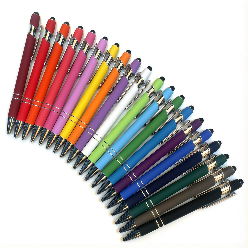Custom Logo Metal Ballpoint Pen | Laser Engraving MOQ 50