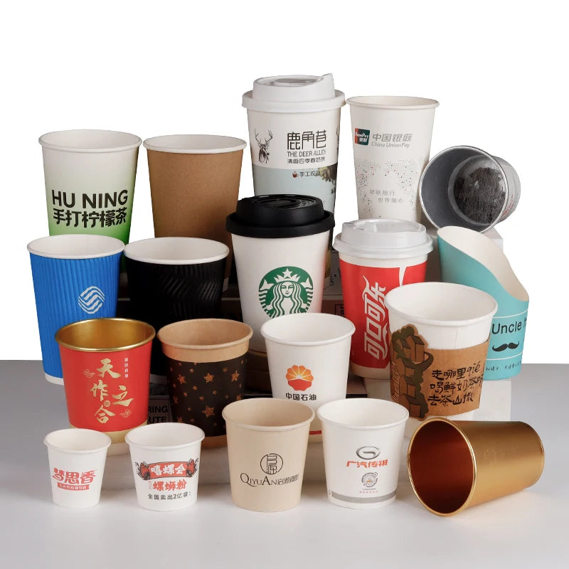 Wholesale Double Wall Paper Cups with Logo | MOQ 1000