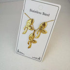 Custom 18K Gold Plated Stainless Steel Jewelry Set | MOQ 2
