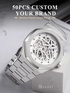 Custom Mechanical Watch with Logo | 50 MOQ | Automatic