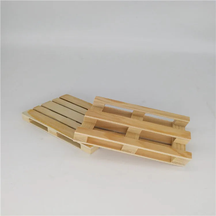 Customized Wooden Pallet Coasters with Logo | Eco-Friendly Bulk