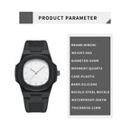 Custom Silicone Strap Watch with Logo | 300 MOQ | Plastic