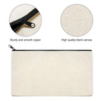 Custom Canvas Multi-Purpose Bag | Eco-Friendly | Zipper Closure | 100 MOQ | Logo
