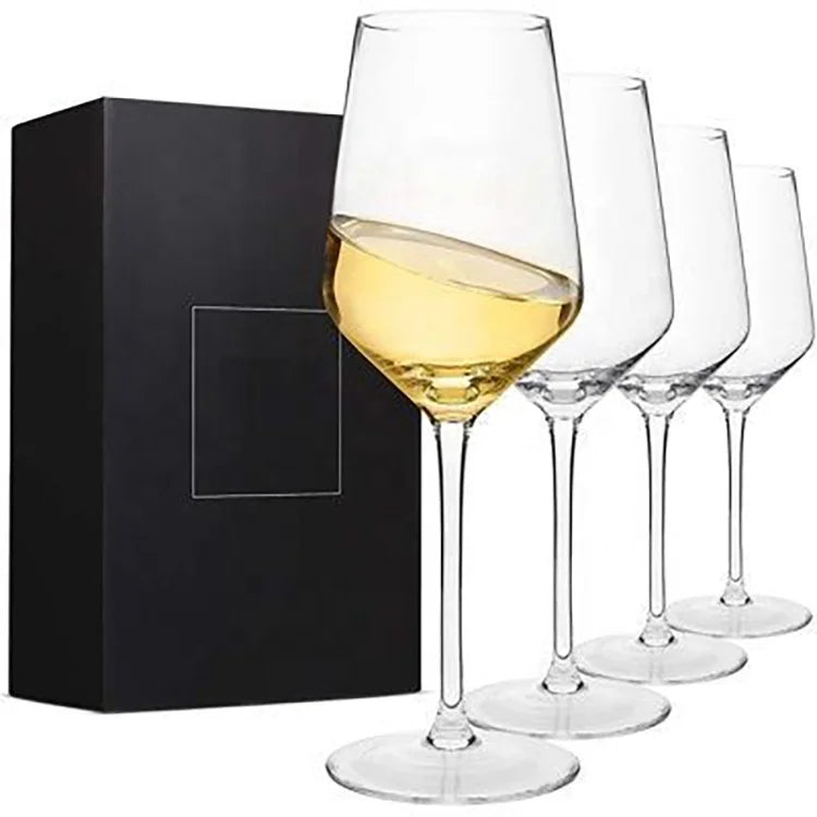 Vintage Crystal Wine Glasses: 500 MOQ, 14-Day Lead, LFGB Certified | Custom 500-1000ml Goblets