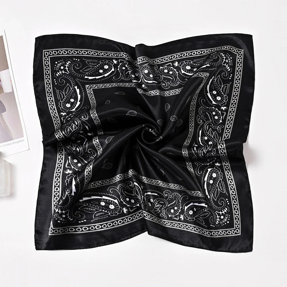 Personalized Silk Satin Scarves | 2-Piece MOQ & 3-7 Day Lead Time | 46 Colors | OEM Manufacture