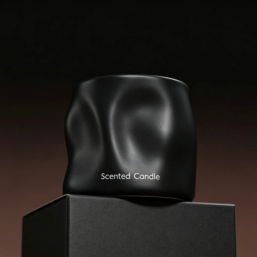 Custom Ceramic Candle Jars with Logo | 12-Piece MOQ for Corporate Gift Programs