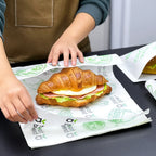 Custom Food Wrapping Paper | FDA Certified | Biodegradable PE Coated | Bulk