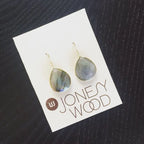 Custom Earring Cards with Gold Foil Stamping | MOQ 200 | 7-Day Lead Time