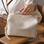 Custom Cosmetic Bags with Logo – PU Leather, 300 pcs MOQ
