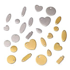 Custom Stainless Steel Jewelry Tags with Engraving | MOQ 1