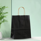 Kraft Paper Bags — Leakproof Bottom, 10,000 Pcs MOQ, Recyclable