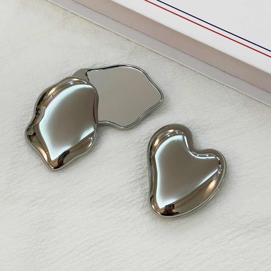 Die-Cast Metal Mirrors with Custom Logo | Zinc Alloy | Wholesale