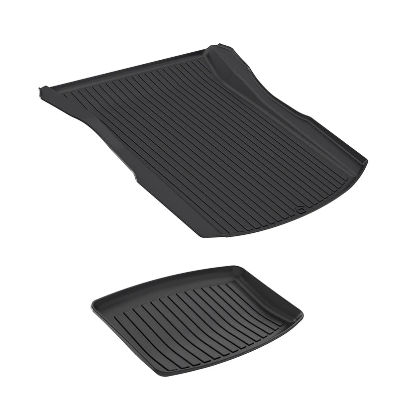Tesla Model Y Juniper Custom-Fit TPE Trunk Liner & Rear Seat Back Protector Set