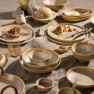 Custom Stoneware Plates — AB Grade Porcelain, 1350°C Firing