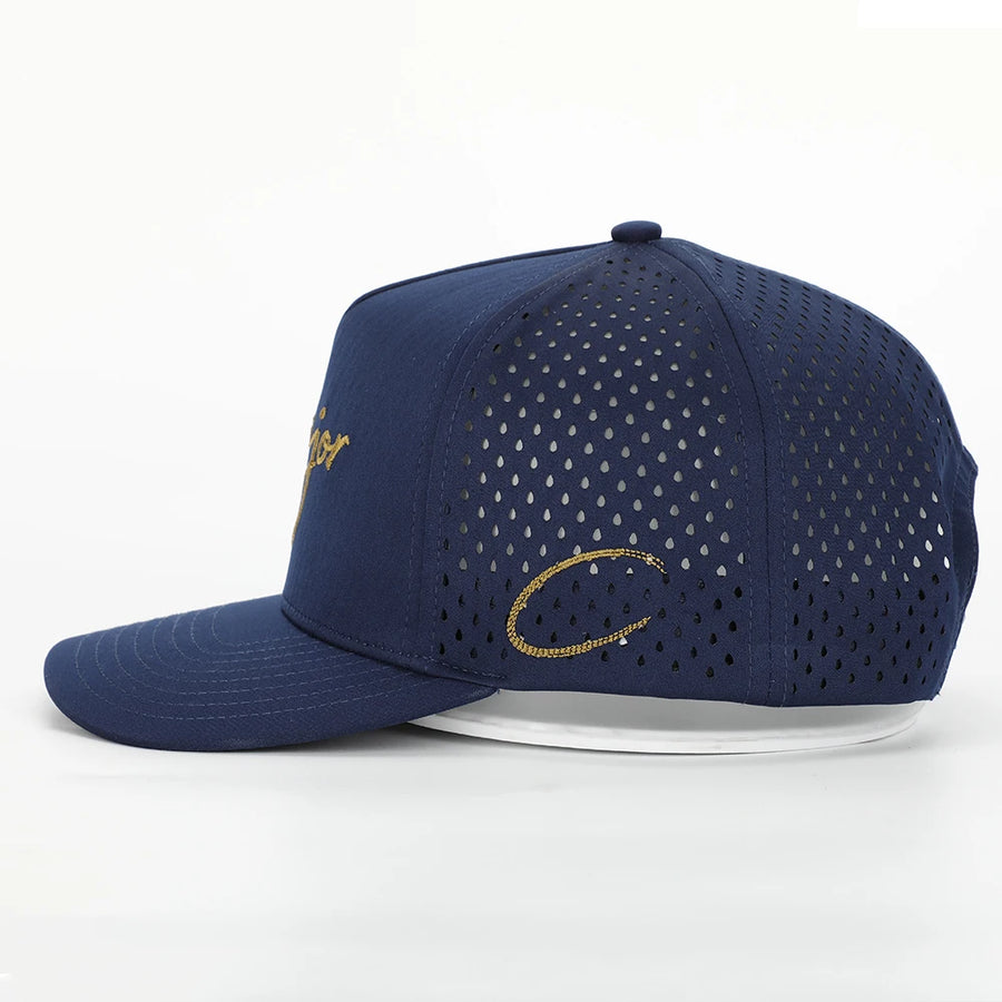 Custom 5 Panel Baseball Hat | Embroidered Logo Laser Cut MOQ 50
