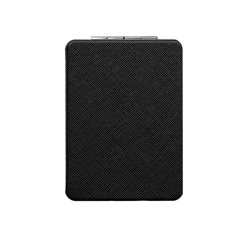 PU Leather Pocket Mirrors | Double-Sided with Logo | Custom