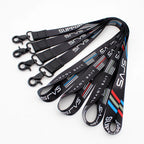 Vibrant Full-Color Personalized Lanyards - Silky Smooth Sublimation Neck Straps for Identity & Branding