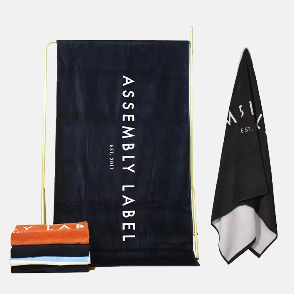 Custom Cotton Beach Towel for Resorts, Summer Events & Branded Gift Programs