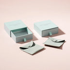 Custom Jewelry Packaging Boxes with Logo — Eco-Friendly Drawer & Magnetic Closure
