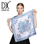 Custom 100% Silk Scarves Digital Printing | 20 MOQ Oeko-Tex Certified Corporate Gifts