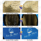 Custom Straw Hats with Logo | 15-Day Lead | Wide Brim