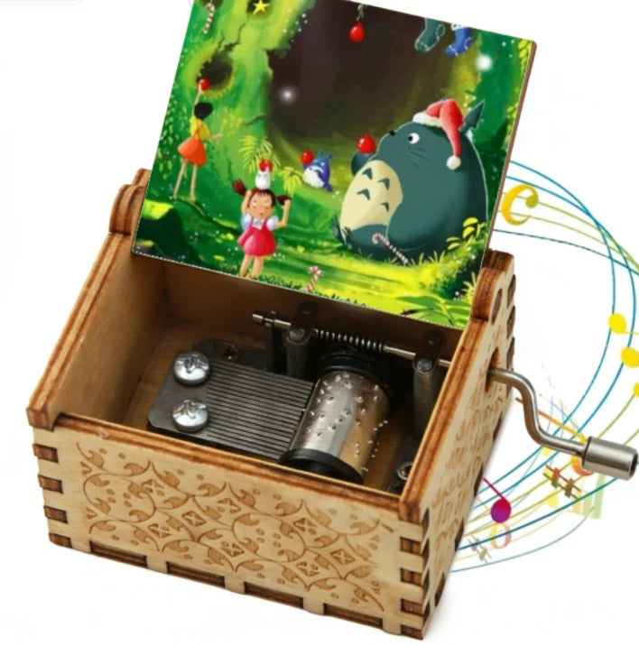 Custom Wooden Music Boxes with Logo – 10 MOQ, 18-Second Play
