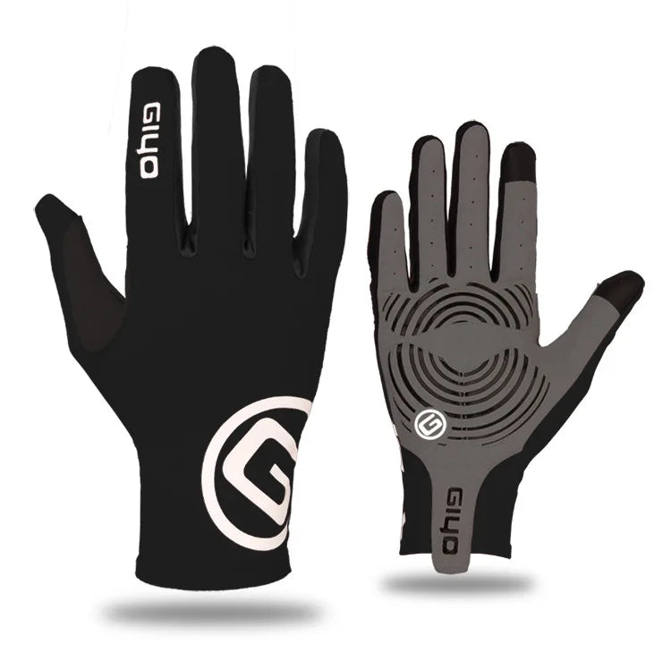 Custom Full-Finger Cycling Gloves with Logo | MOQ 50 pcs