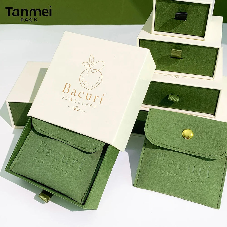 Custom Sliding Jewelry Box | Velvet Lining | 100 MOQ | 15-Day Lead