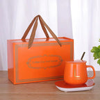 Custom Tech Gifts Office 55C Home Gift Set Ceramic Coffee Mug Warmer Cup Heater Mug