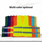 All-Season Breathable Reflective Safety Vest for Construction & Outdoor Work