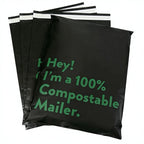 Custom Compostable Mailer Bags Wholesale | MOQ 3,000 Pcs
